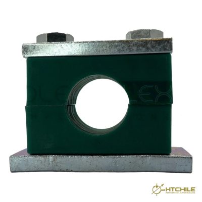 Abrazadera Tubo Hidráulico Simple Serie Pesada — HidraTec Chile