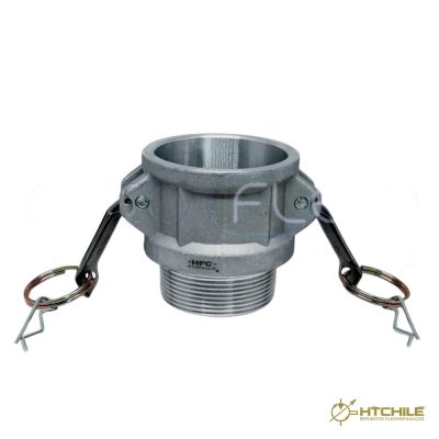 ACOPLE CAMLOCK ALUMINIO TIPO B 2 1/2" BSP — HidraTec Chile