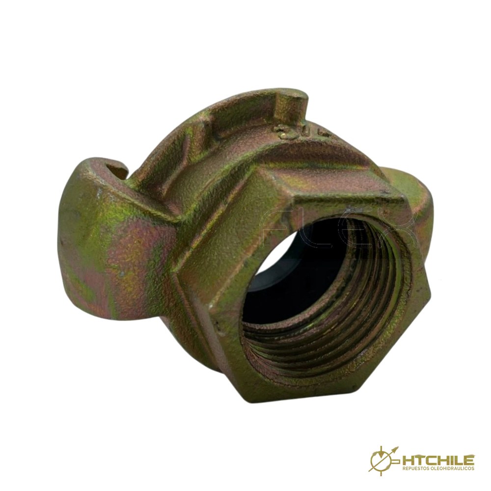 ACOPLE HEMBRA HI CHICAGO EUROPEO 3/4" BSP AC — HidraTec Chile