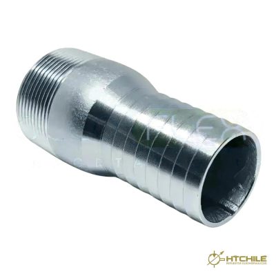 ACOPLE BAJA PRESION MACHO ESPIGA 1"NPT AC ZINCADO — HidraTec Chile