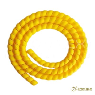 ESPIRAL PROTECTOR DE MANGUERA AMARILLO 99MM X 10MTS ( 4" ) — HidraTec Chile