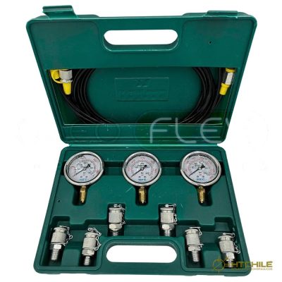 KIT DE TESTEO PRESIÓN HIDRÁULICA STANDARD 9000PSI/600BAR/ 60MPA — HidraTec Chile