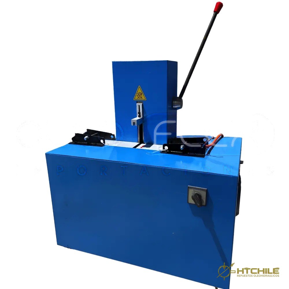 MÁQUINA CORTADORA DE MANGUERAS 220 V 1/4–2″ – CORTE PRECISO — HidraTec Chile