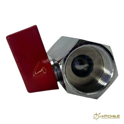 MINI VALVULA 1/4 NPT — HidraTec Chile