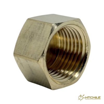 Tapón Bronce NPT — HidraTec Chile