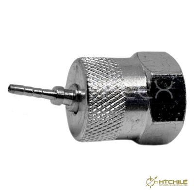 Terminal Hembra de Testeo DN02 (10.000 PSI) — HidraTec Chile