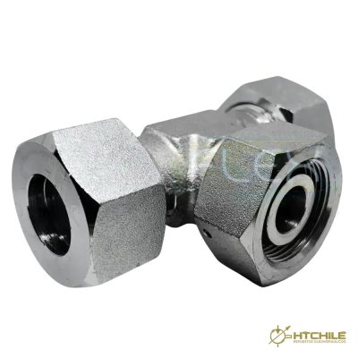 Tee Hembra Central TLA — DIN 2353 — HidraTec Chile