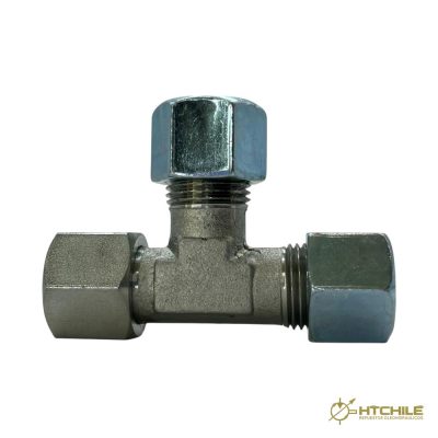 Tee Hembra Lateral TVLA — DIN 2353 — HidraTec Chile